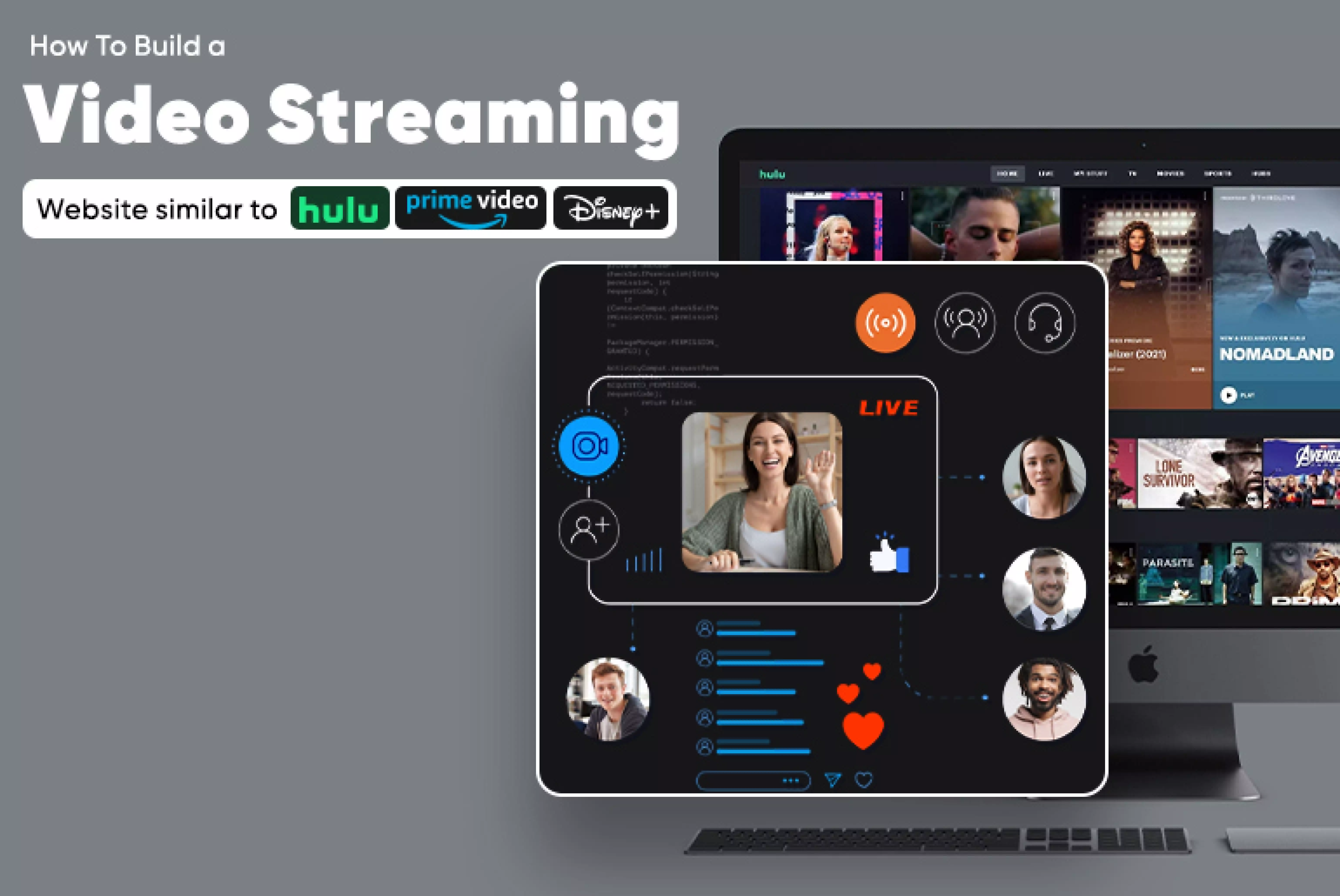 How To Build a Video Streaming Website similar to Hulu, Prime Video, and Disney+_Thum